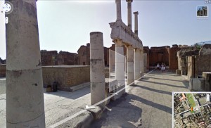 Con Google Street View ora cammini tra gli scavi di Pompei