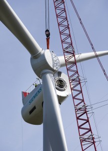 Siemens mette in funzione i primi prototipi della nuova turbina eolica da 6 MW