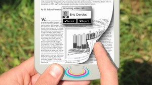 Tecnologia electrowetting per i display flessibili, sembrerà di sfogliare un giornale