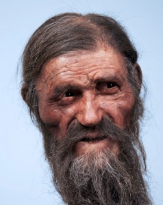 Ricostruito in 3d il volto di Oetzi, celebre mummia di 5mila anni fa ritrovata in Alto Adige