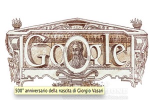 Google celebra Giorgio Vasari con un Doodle