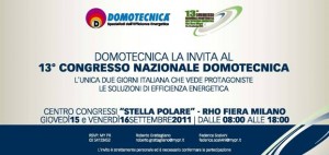 13° Congresso Nazionale Domotecnica: l’inizio di una nuova era energetica