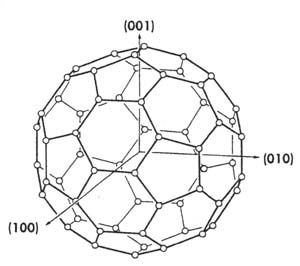 Spitzer della Nasa vede per la prima volta i buckyball (fullereni) allo stato solido