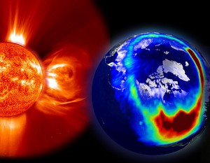 Tempesta solare molto violenta in atto!