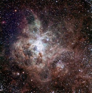 Hubble festeggia i 22 anni di carriera fotografando la nebulosa della Tarantola come mai era stato fatto prima